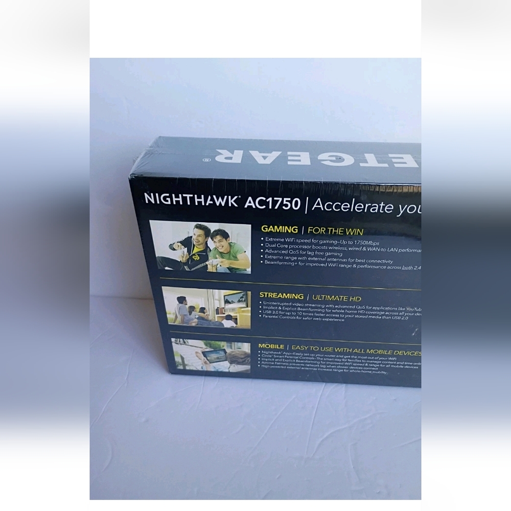 NETGEAR Nighthawk AC1750 Smart WiFi Router Dual Band New In Box Sealed R6700 - Picture 6 of 7